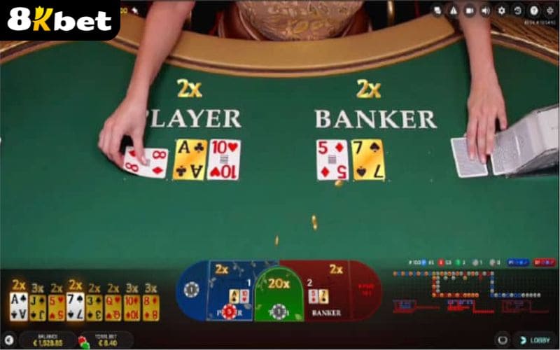 Baccarat online tại Casino 8KBET có đa dạng bàn cược Baccarat online tại Casino 8KBET có đa dạng bàn cược