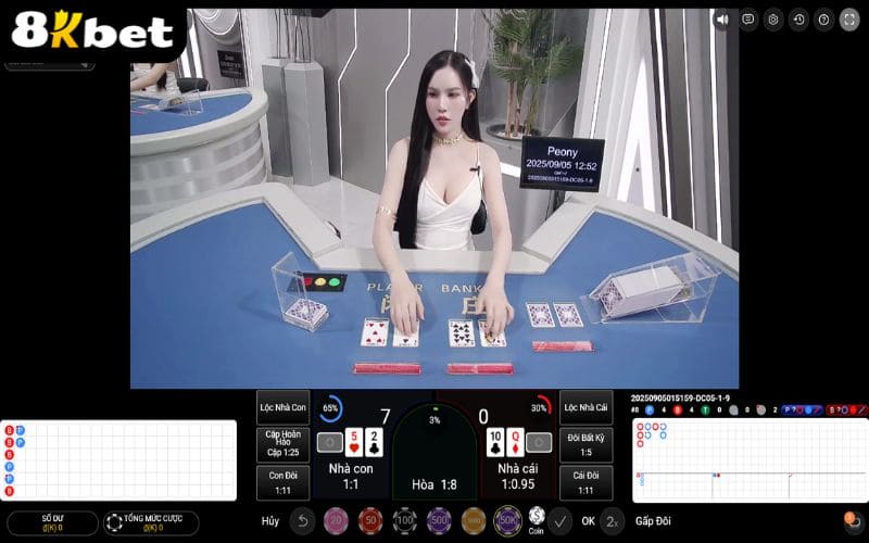 Baccarat online tại Casino 8KBET có nhiều cửa đặt cược hấp dẫn Baccarat online tại Casino 8KBET có nhiều cửa đặt cược hấp dẫn