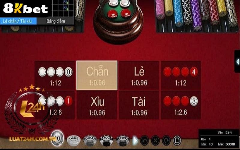 Luật chơi cá cược xóc đĩa online tại Casino 8KBET Luật chơi cá cược xóc đĩa online tại Casino 8KBET