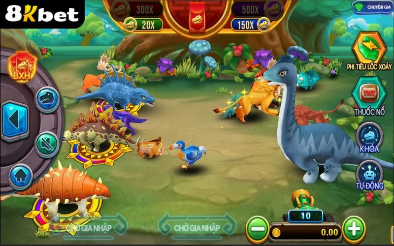 Các bước tham gia chơi bắn cá Thợ Săn Rồng tại 8KBET