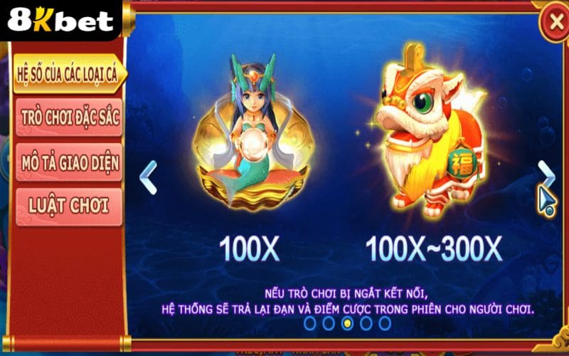 Các mục tiêu cần tiêu diệt trong Bắn Cá Phát Tài