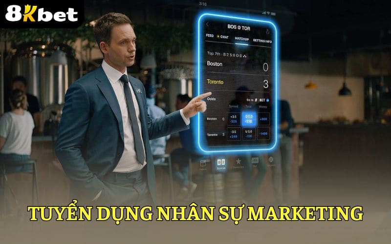 Tuyển dụng 8KBET - nhân viên Marketing Tuyển dụng 8KBET - nhân viên Marketing